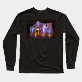 The Alamo in Blue Long Sleeve T-Shirt